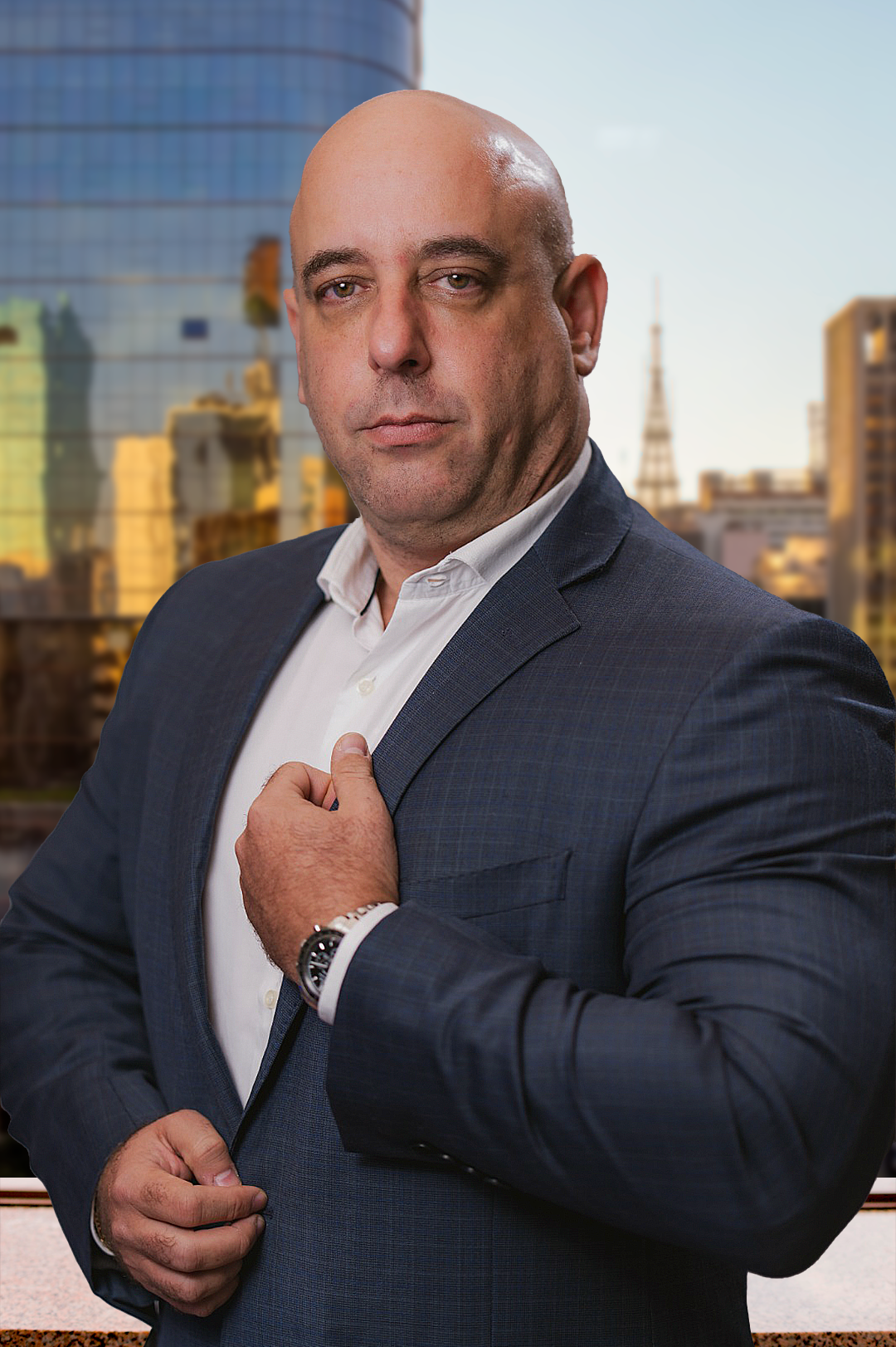 Fabio Korenblum, sócio de Contencioso Cível e Recorrente de Consumo do vezzilapolla.legal, Mestre em Direito Processual Civil pela PUC-SP, em retrato corporativo profissional